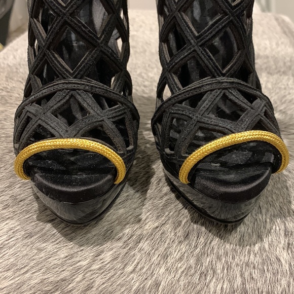 Mint condition BURBERRY Edenside Heels - Picture 7 of 11